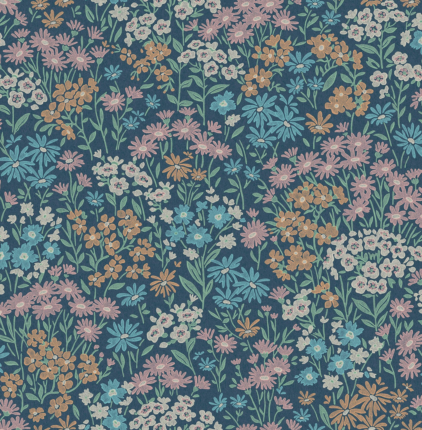 Westbury Forest Ditsy Daisies Wallpaper