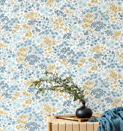 Westbury Forest Ditsy Daisies Wallpaper