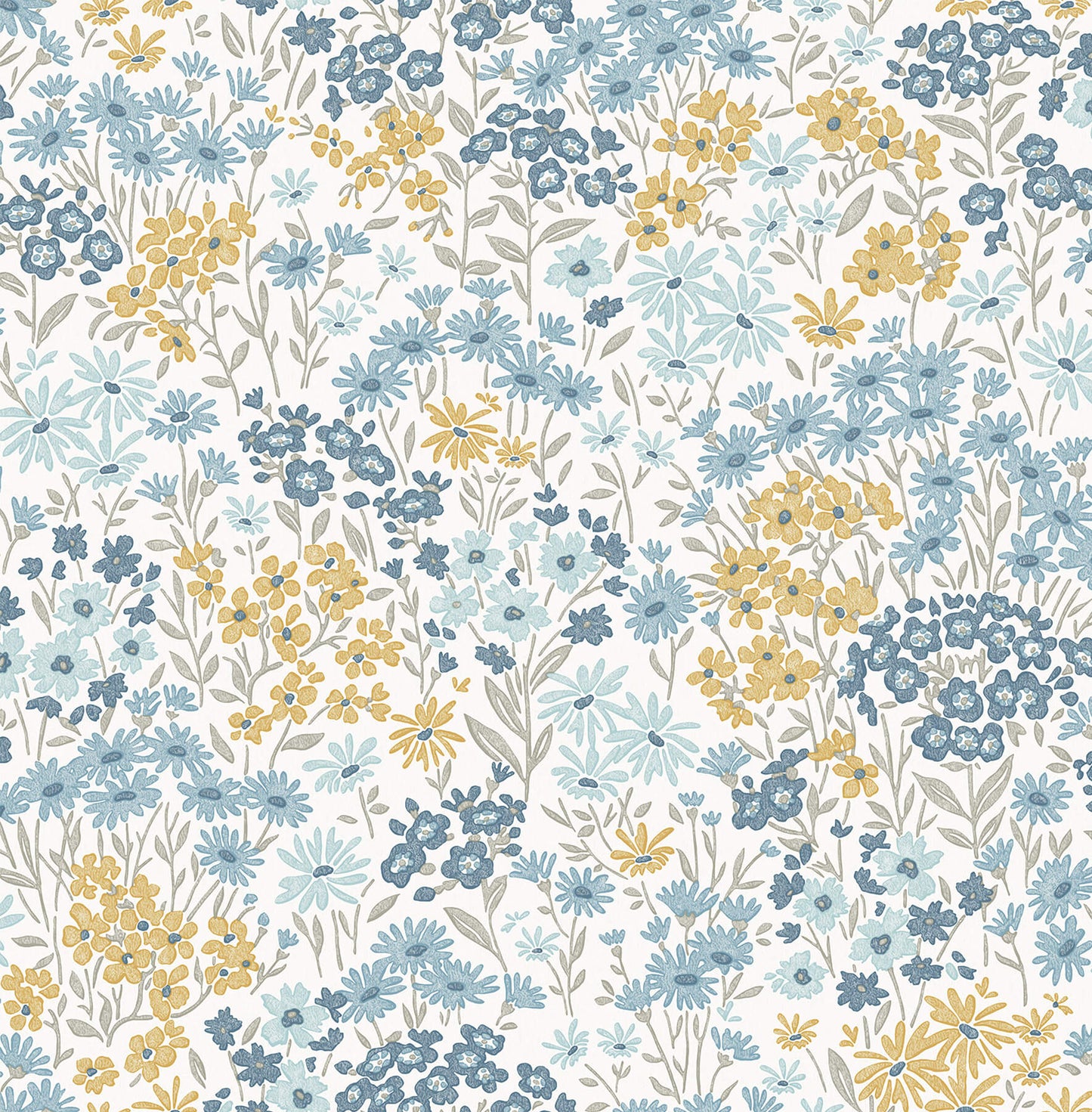 Westbury Forest Ditsy Daisies Wallpaper