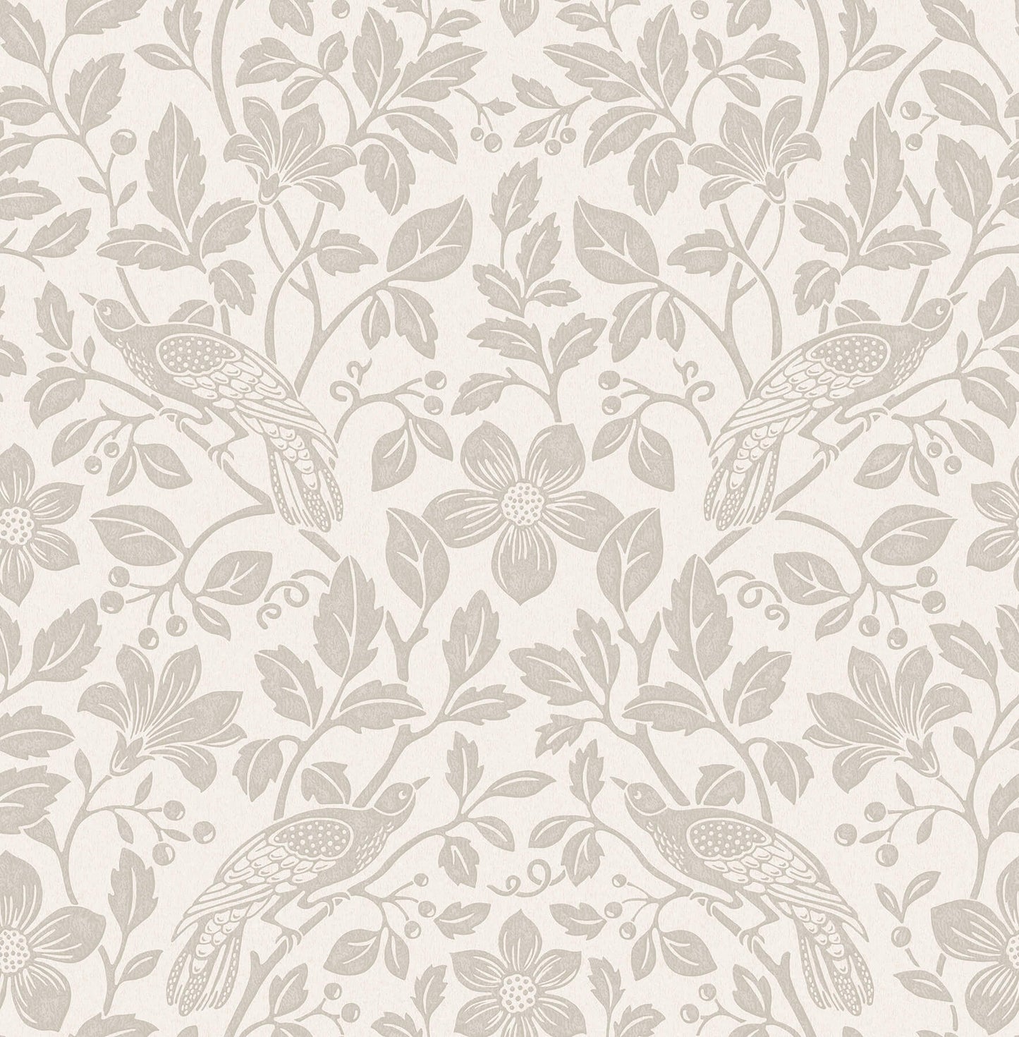 Westbury Forest Marlow Bird Vine Wallpaper
