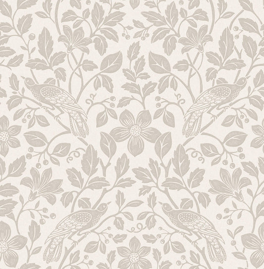 Westbury Forest Marlow Bird Vine Wallpaper