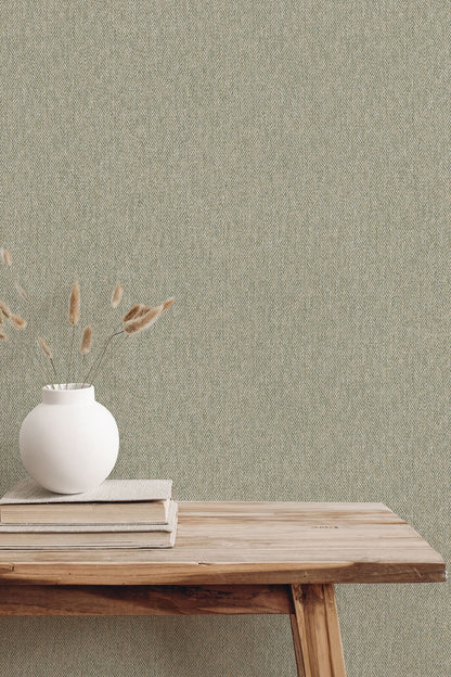 Westbury Forest Herringbone Tweed Wallpaper