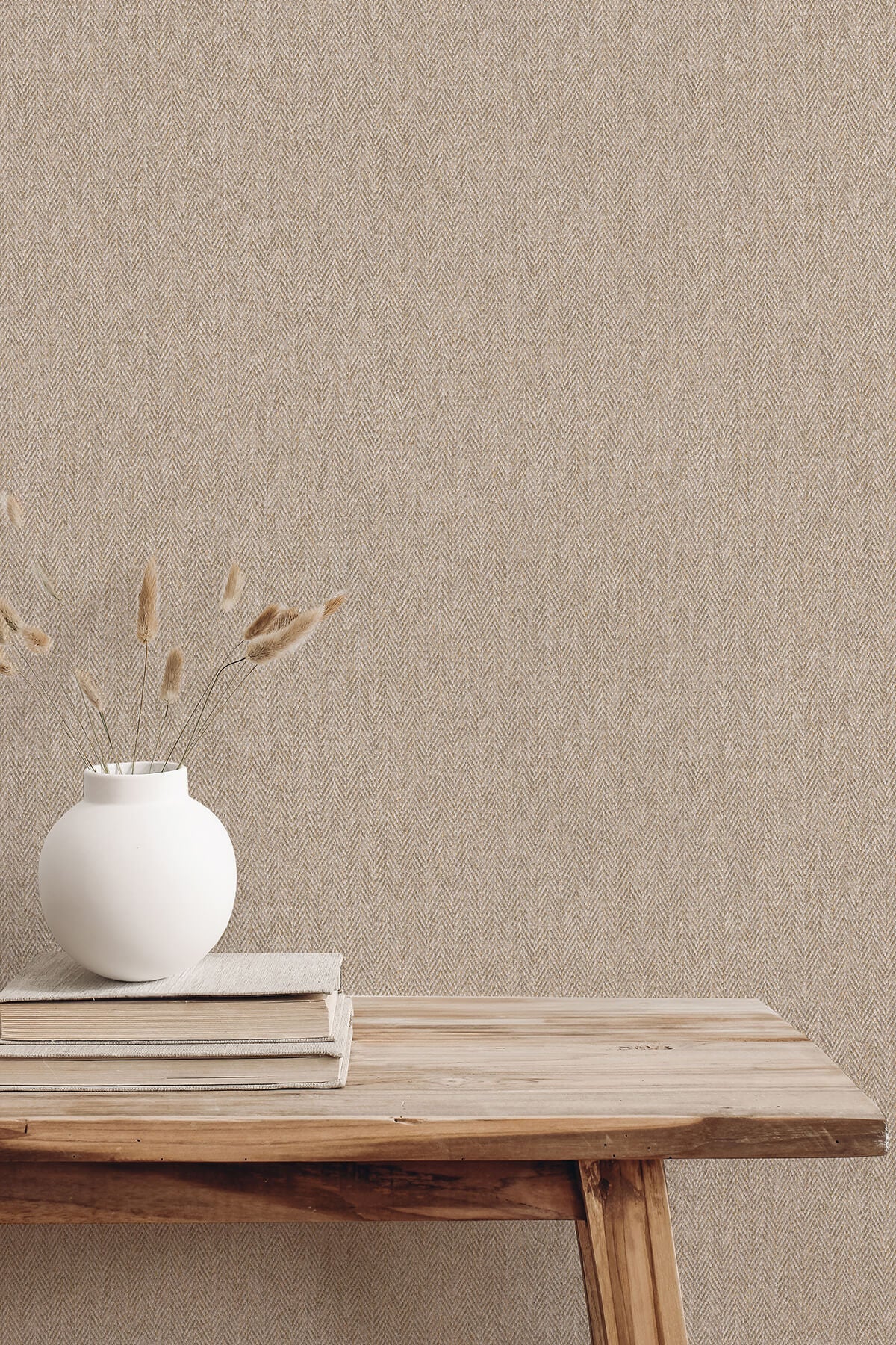 Westbury Forest Herringbone Tweed Wallpaper