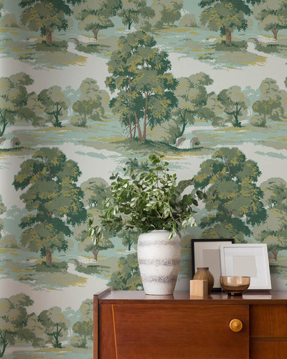 Westbury Forest Sherwood Glade Wallpaper