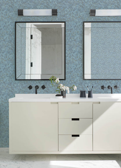 Kitchen & Bath Aged Patina Wallpaper