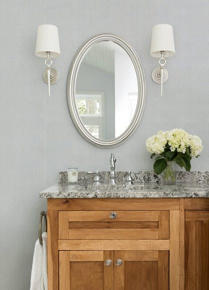 Kitchen & Bath Natural Linen Wallpaper