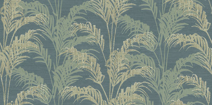 Kitchen & Bath Rattan Palm Wallpaper