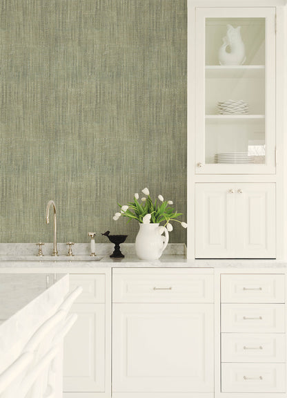 Kitchen & Bath Rattan Weave Wallpaper