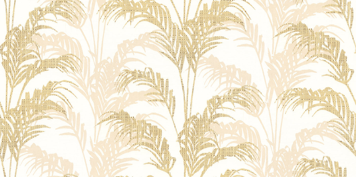 Kitchen & Bath Rattan Palm Wallpaper