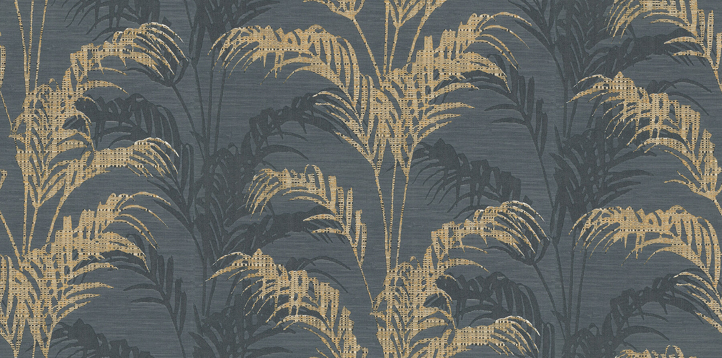 Kitchen & Bath Rattan Palm Wallpaper
