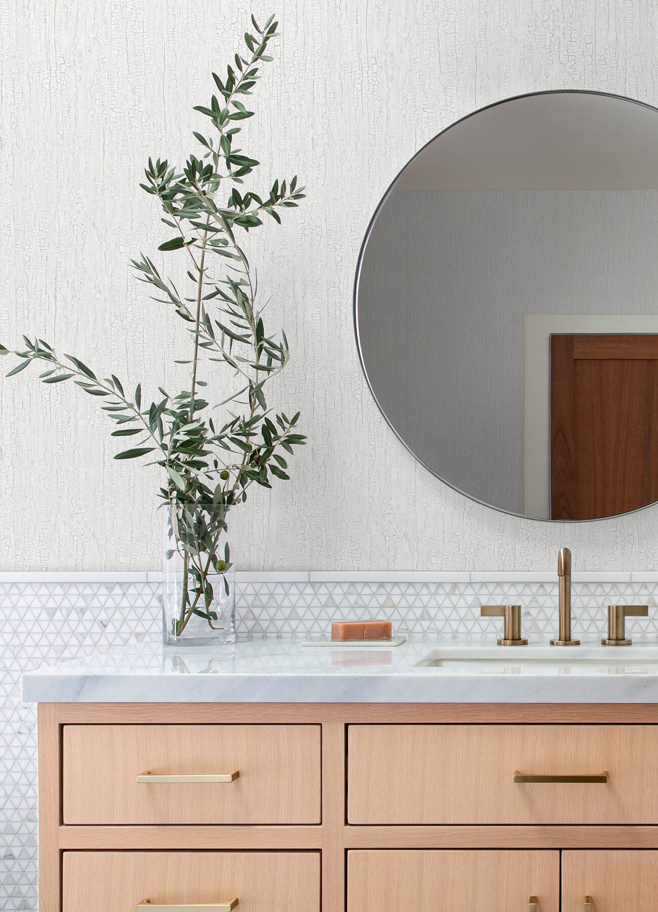 Kitchen & Bath Ironbark Wallpaper