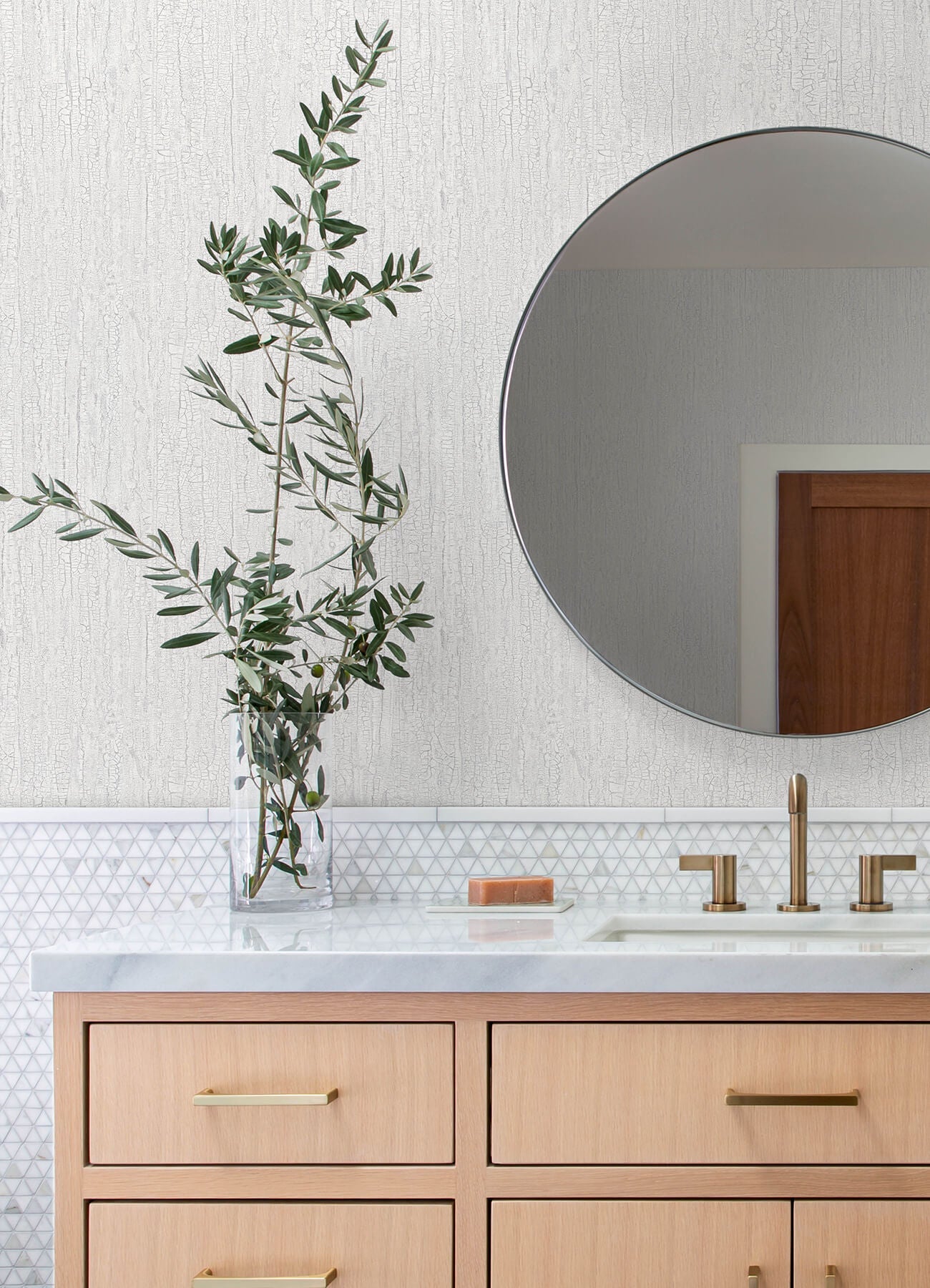 Kitchen & Bath Ironbark Wallpaper