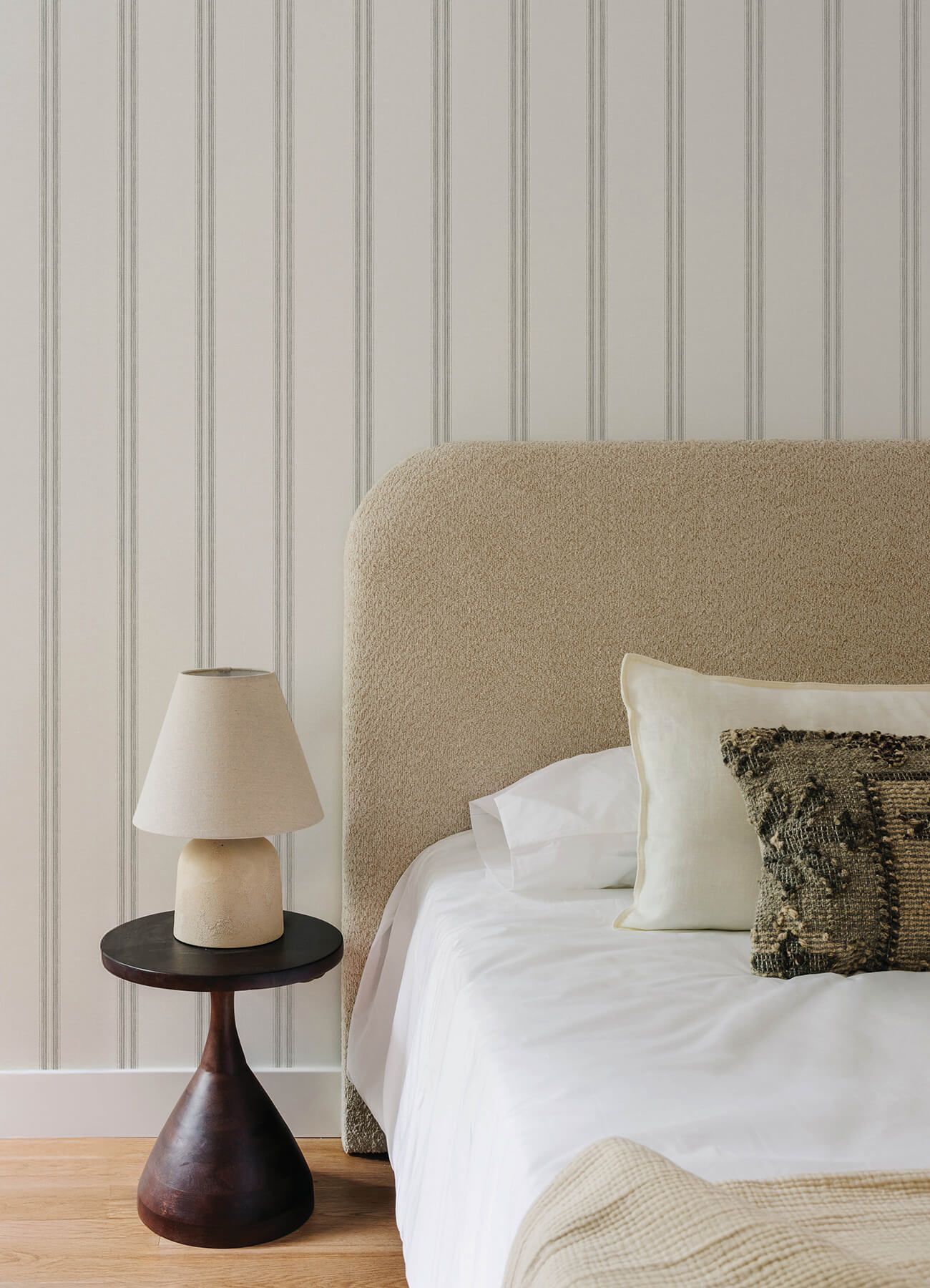 Oak & Moss Johnny Stripes Wallpaper