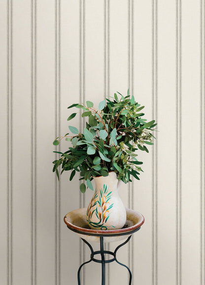 Oak & Moss Johnny Stripes Wallpaper