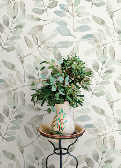 Oak & Moss Pinnate Wallpaper