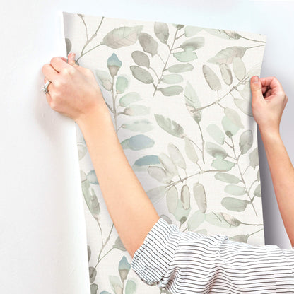 Oak & Moss Pinnate Wallpaper