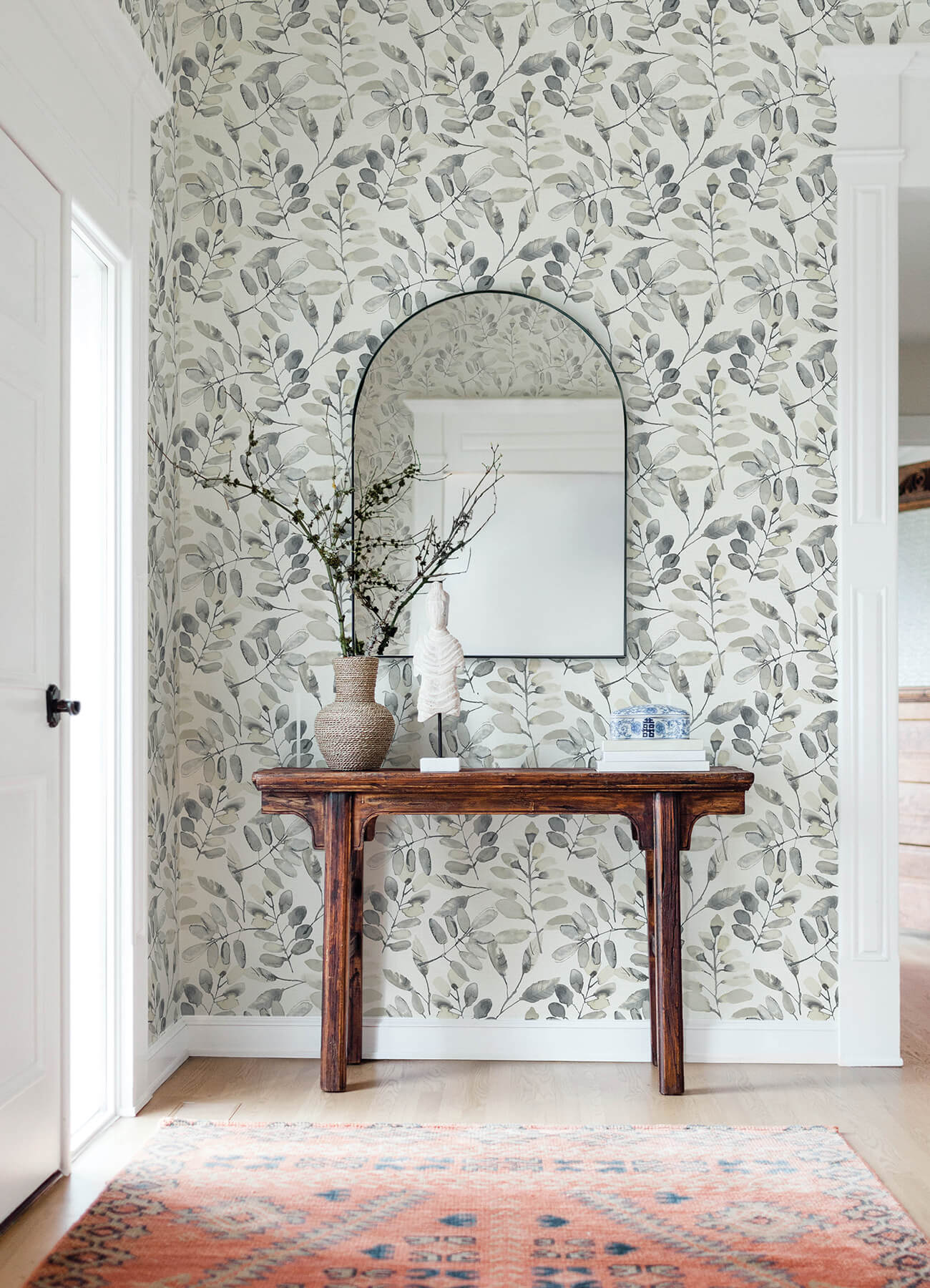 Oak & Moss Pinnate Wallpaper