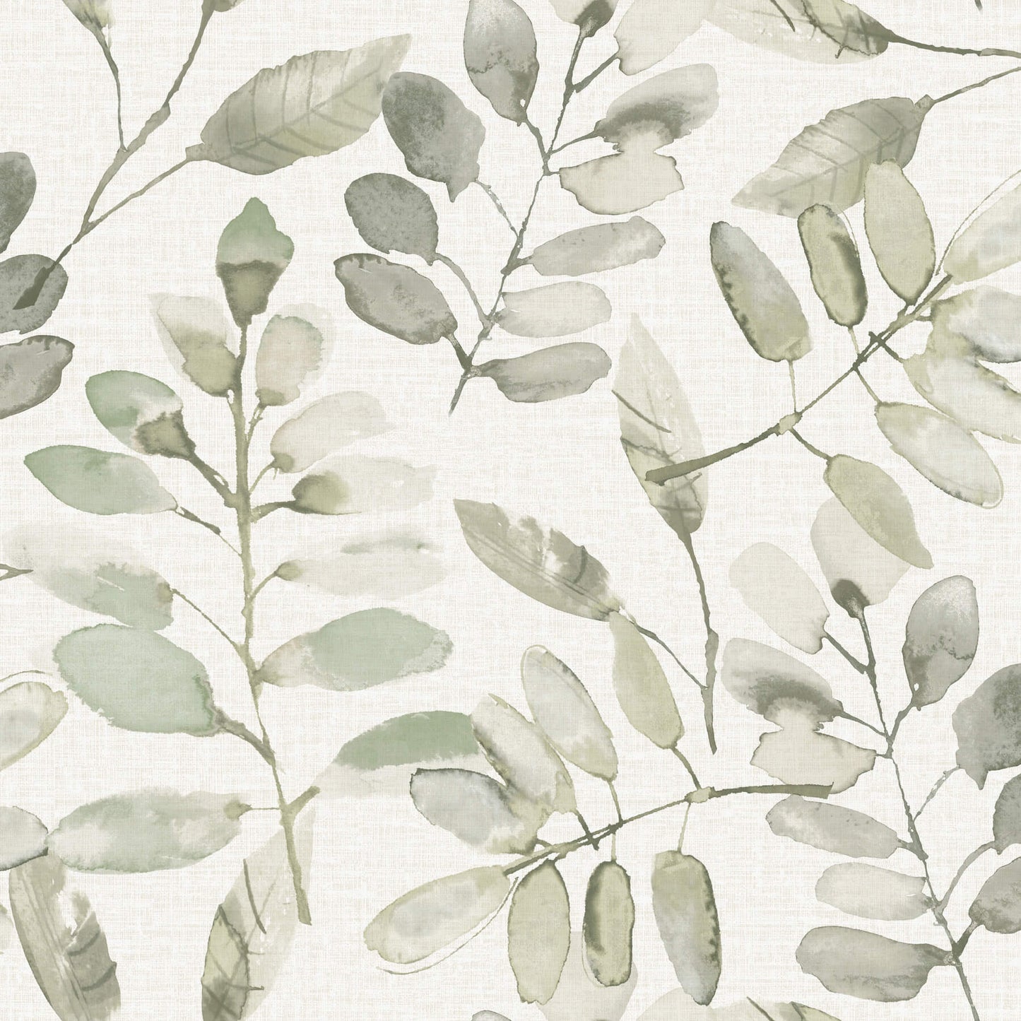 Oak & Moss Pinnate Wallpaper
