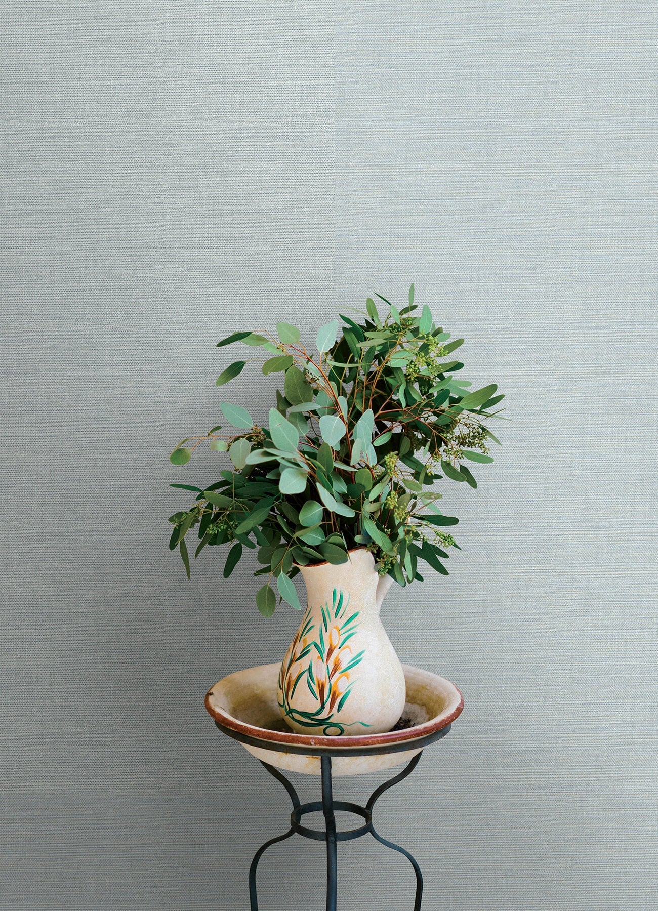 Oak & Moss Agave Faux Grasscloth Wallpaper