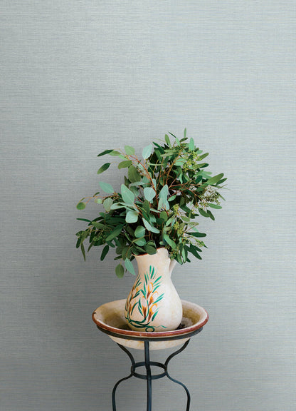 Oak & Moss Agave Faux Grasscloth Wallpaper