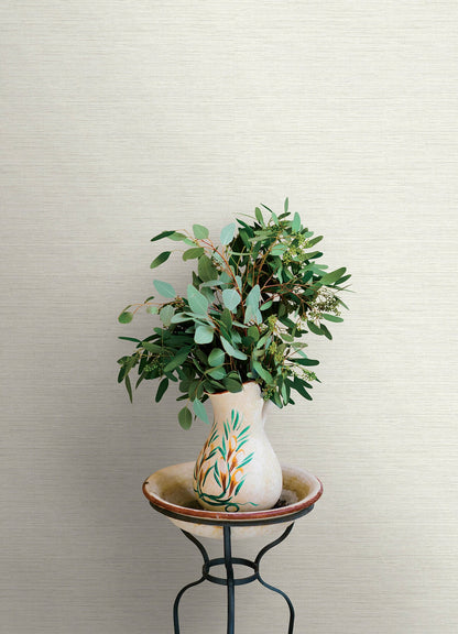 Oak & Moss Agave Faux Grasscloth Wallpaper