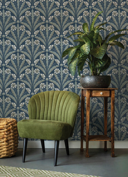 Oak & Moss Tap Root Wallpaper