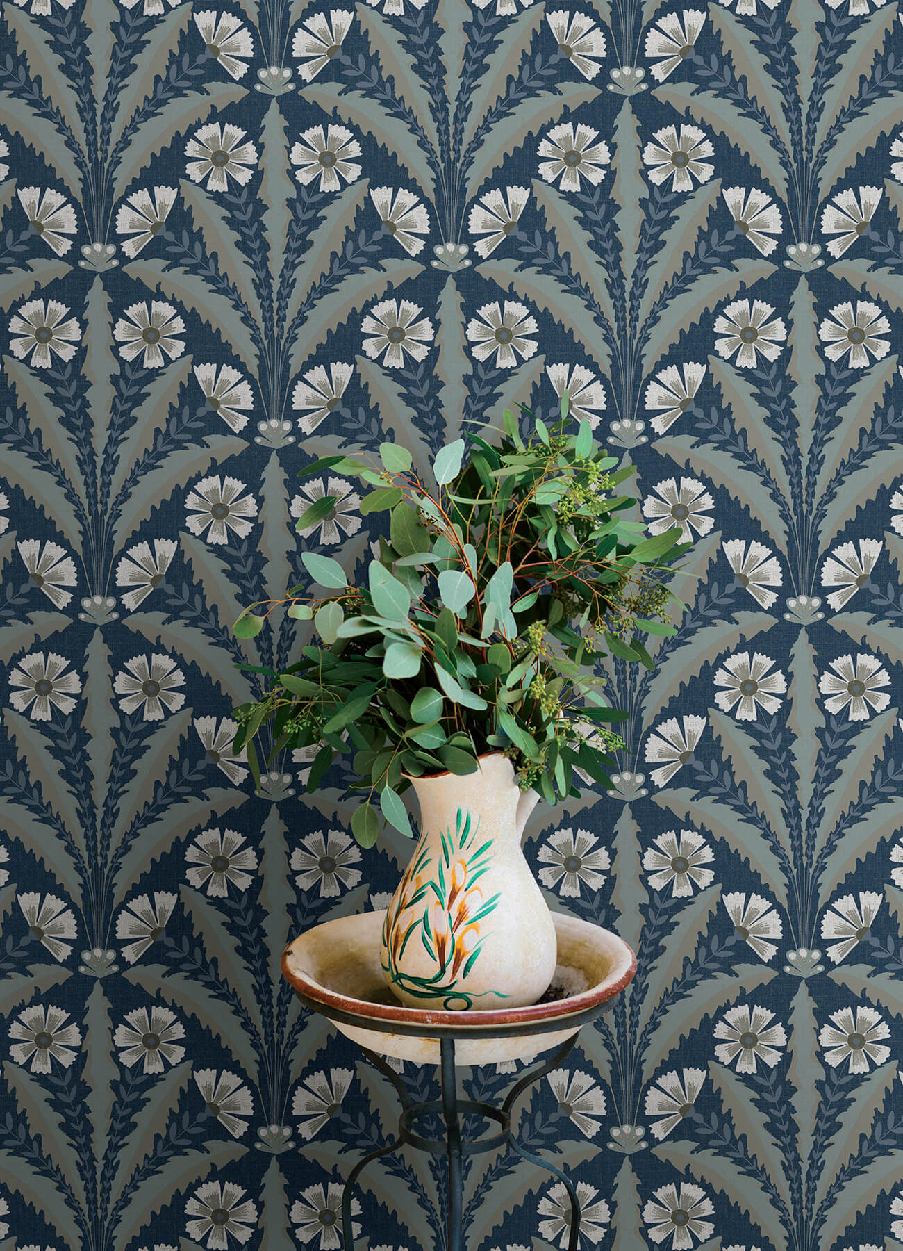 Oak & Moss Tap Root Wallpaper