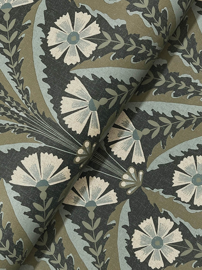 Oak & Moss Tap Root Wallpaper