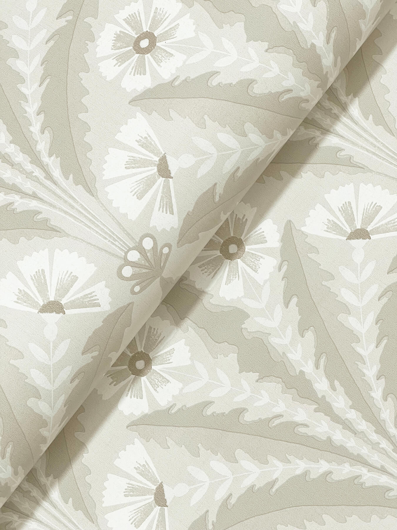 Oak & Moss Tap Root Wallpaper