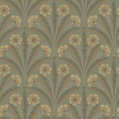 Oak & Moss Tap Root Wallpaper
