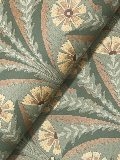 Oak & Moss Tap Root Wallpaper