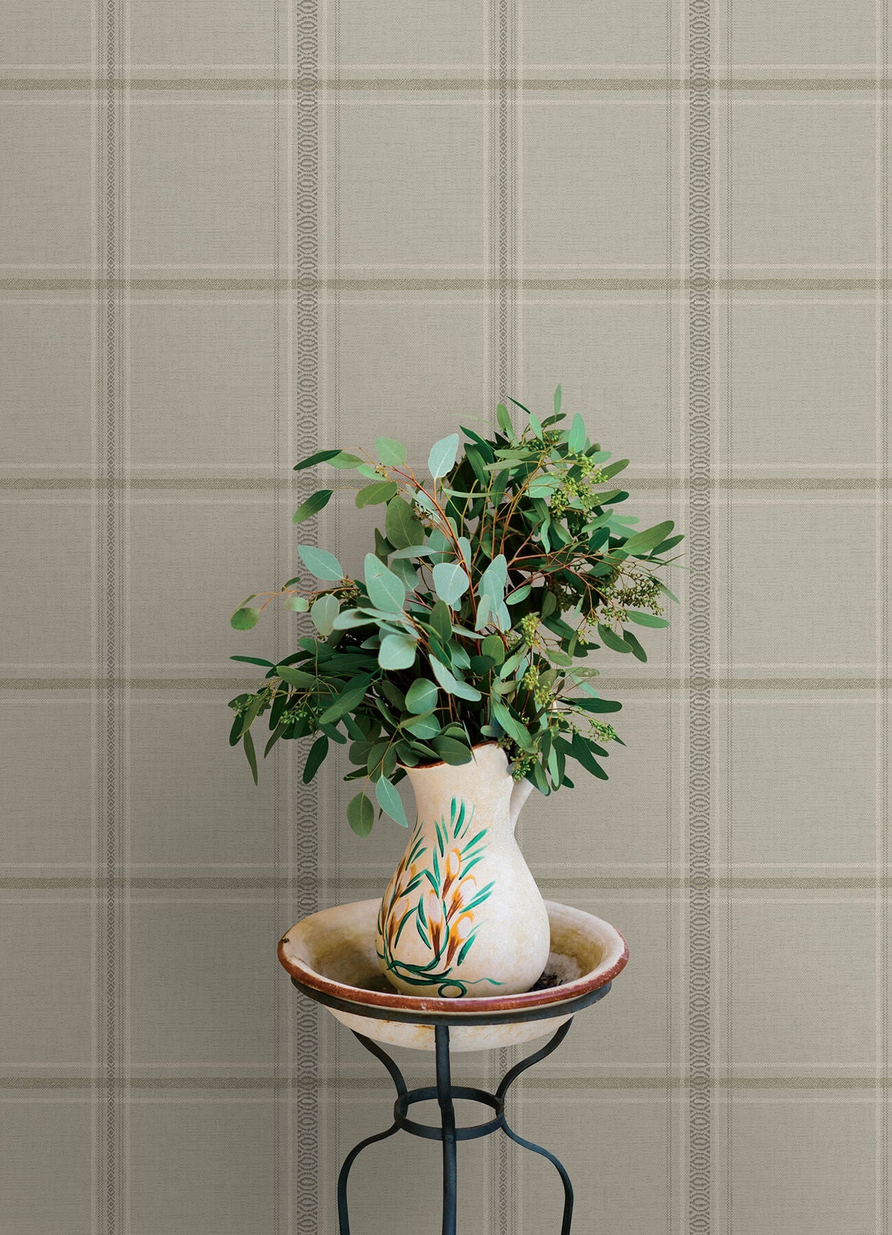 Oak & Moss Auberge Wallpaper