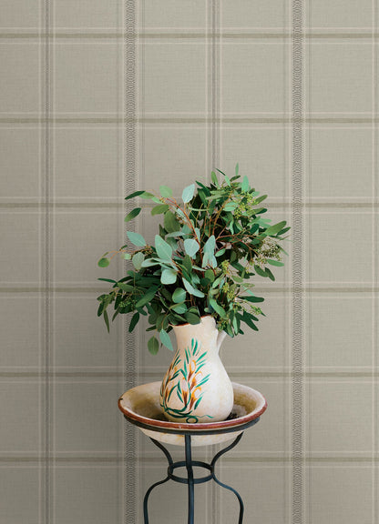 Oak & Moss Auberge Wallpaper