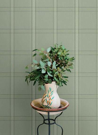 Oak & Moss Auberge Wallpaper