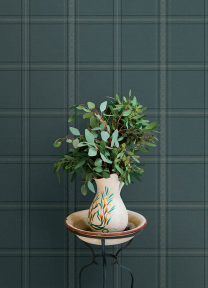 Oak & Moss Auberge Wallpaper