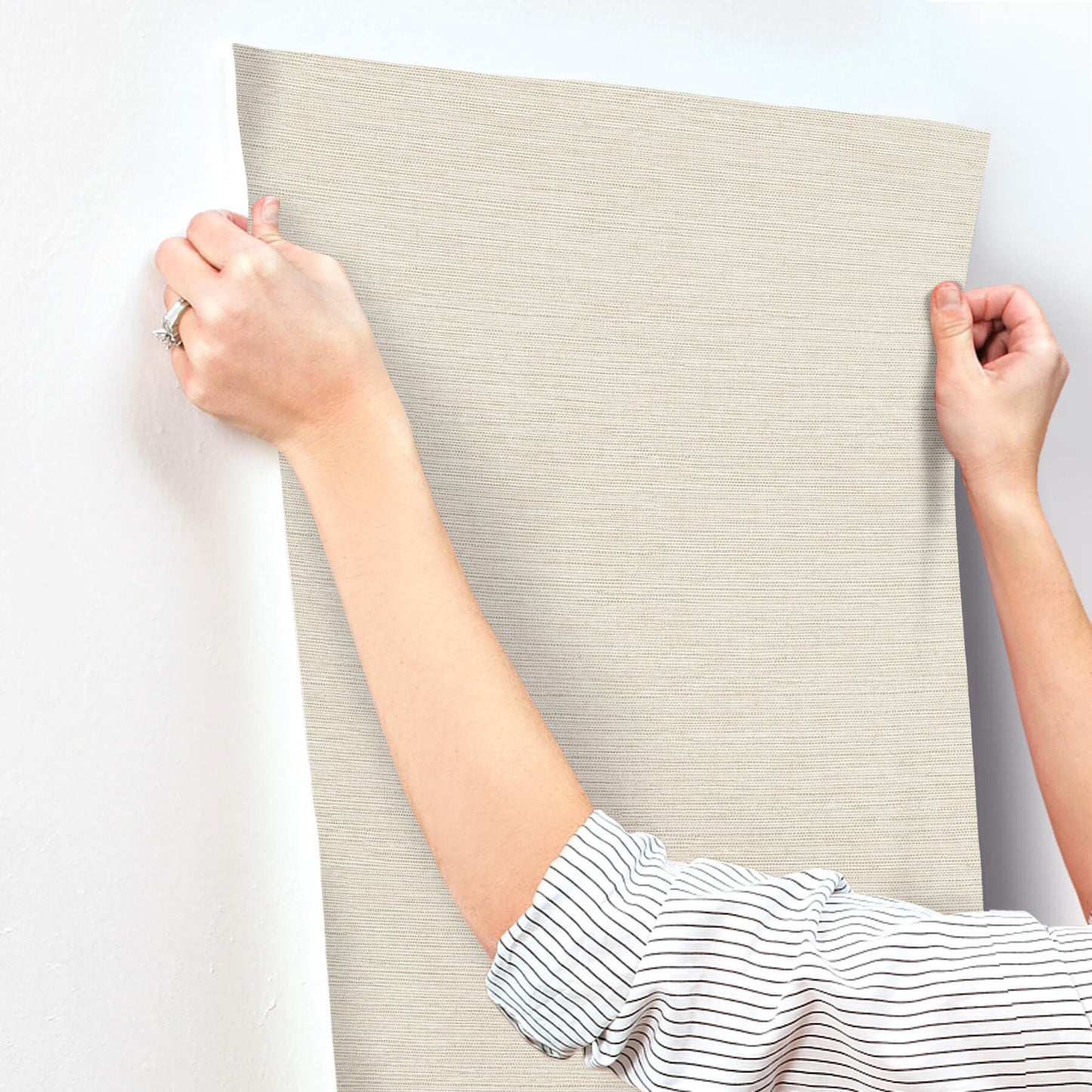 Oak & Moss Agave Faux Grasscloth Wallpaper