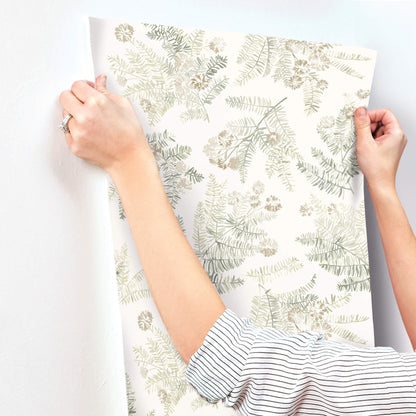 Oak & Moss Frith Wallpaper