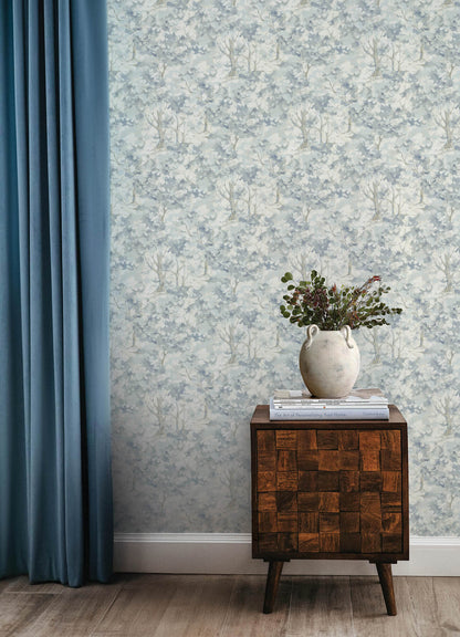 Oak & Moss Thicket Wallpaper