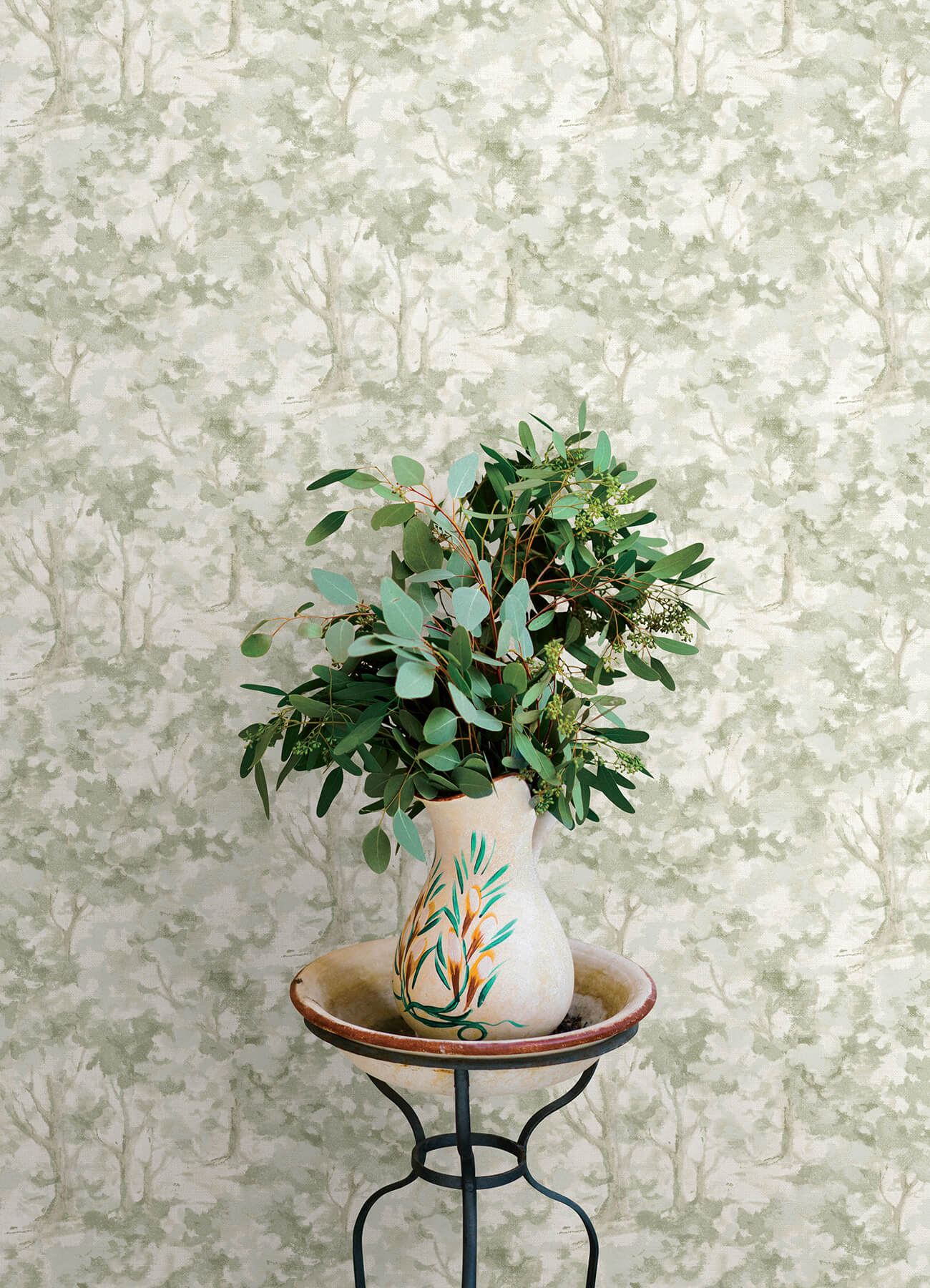 Oak & Moss Thicket Wallpaper