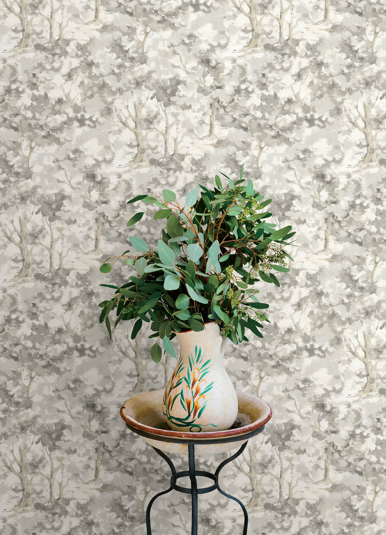Oak & Moss Thicket Wallpaper