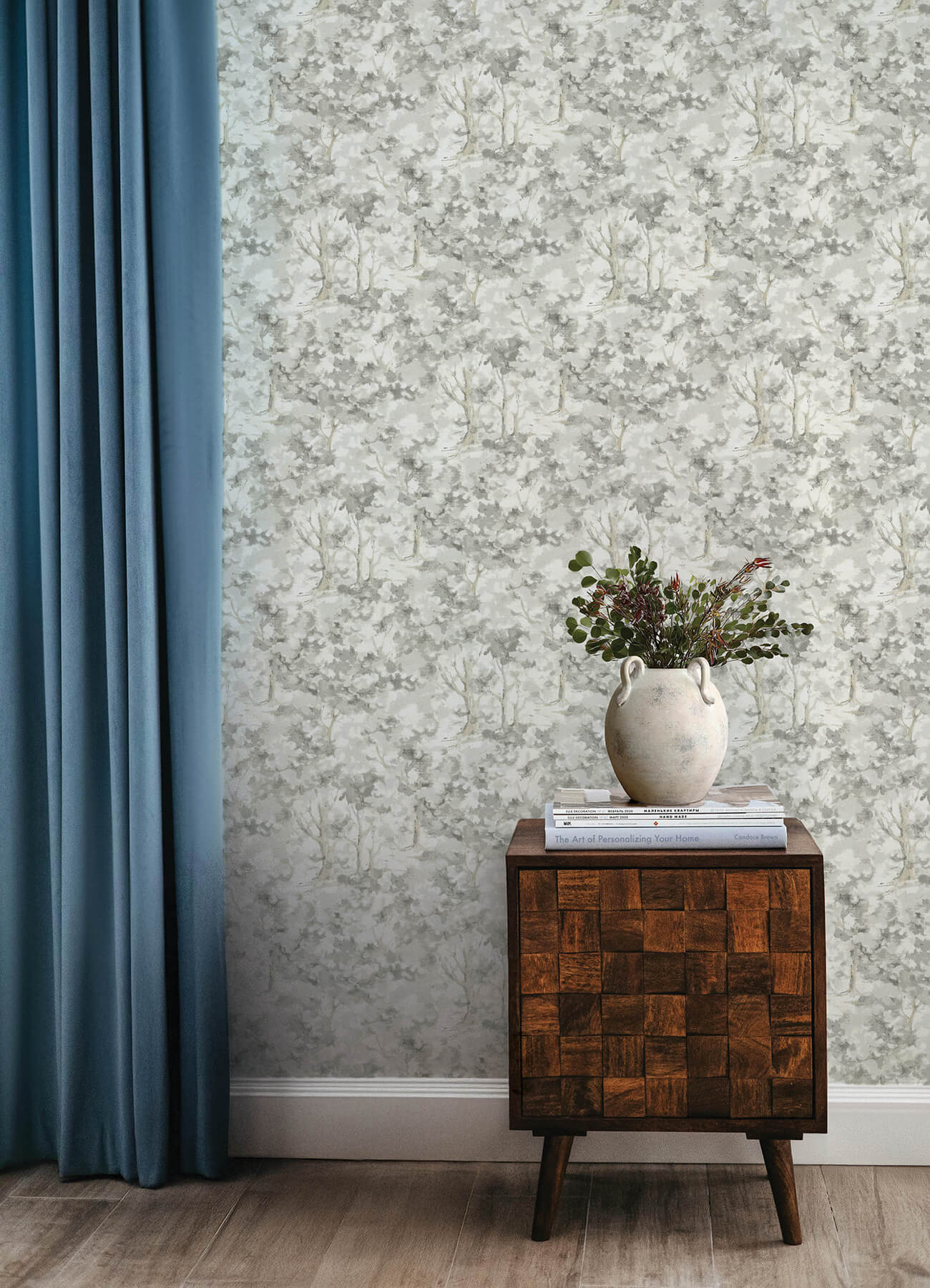 Oak & Moss Thicket Wallpaper