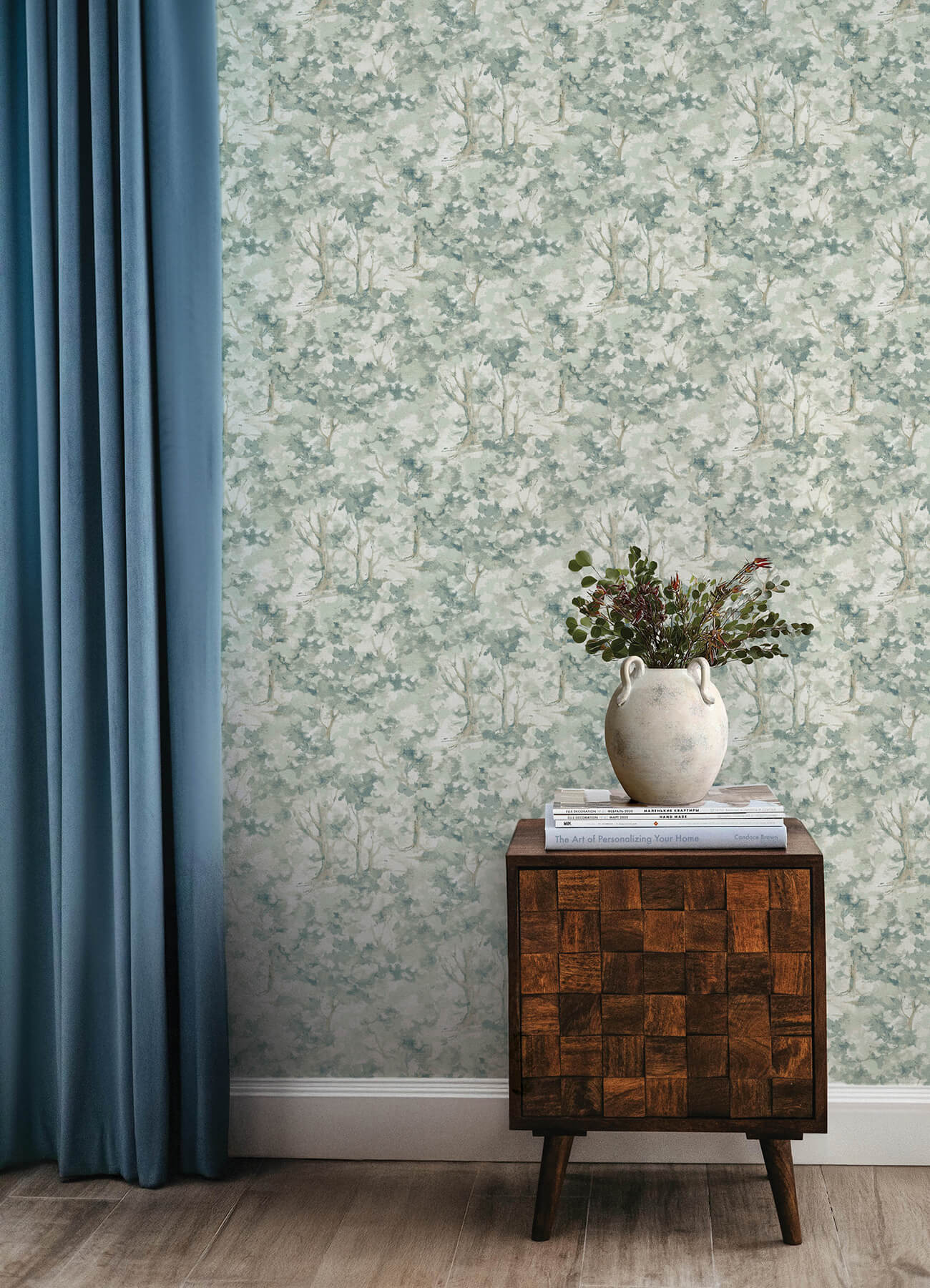 Oak & Moss Thicket Wallpaper