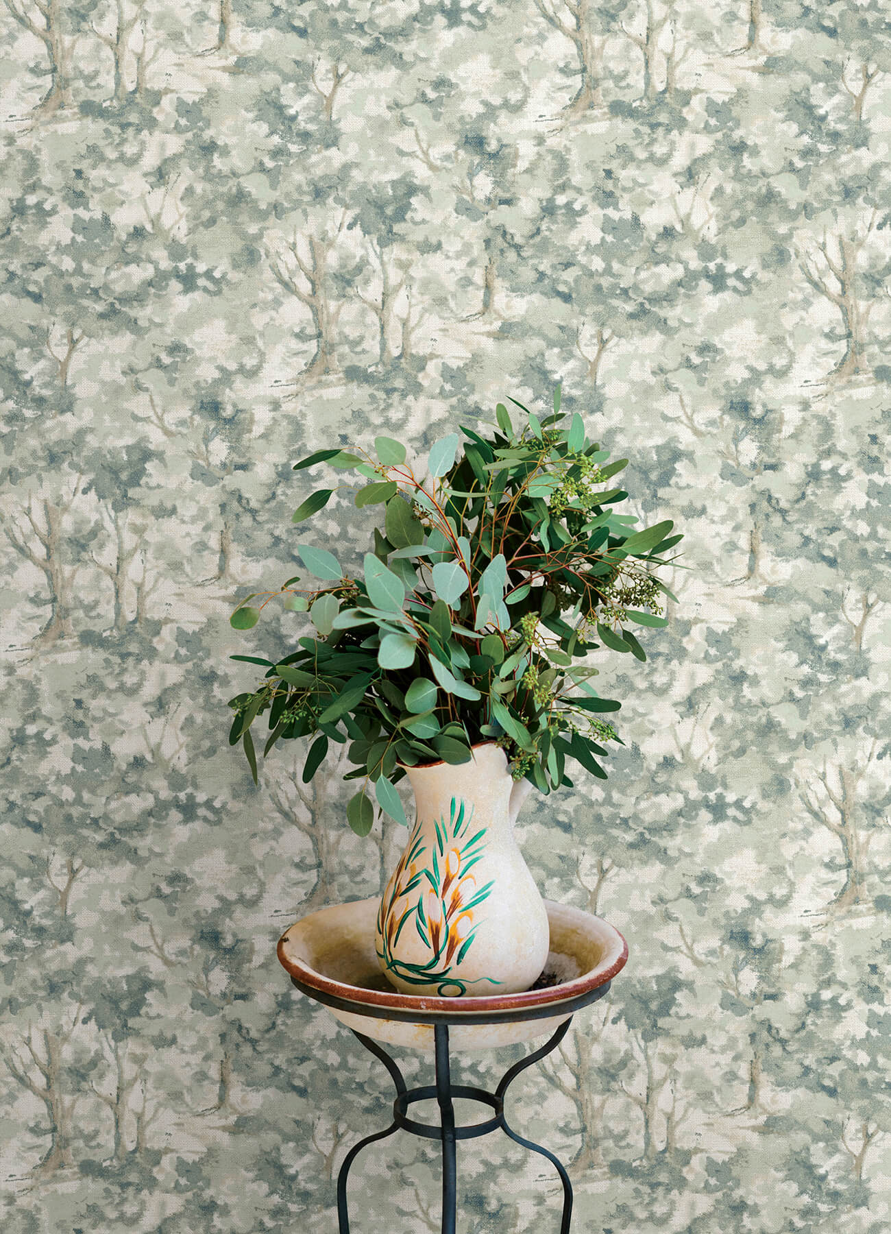 Oak & Moss Thicket Wallpaper