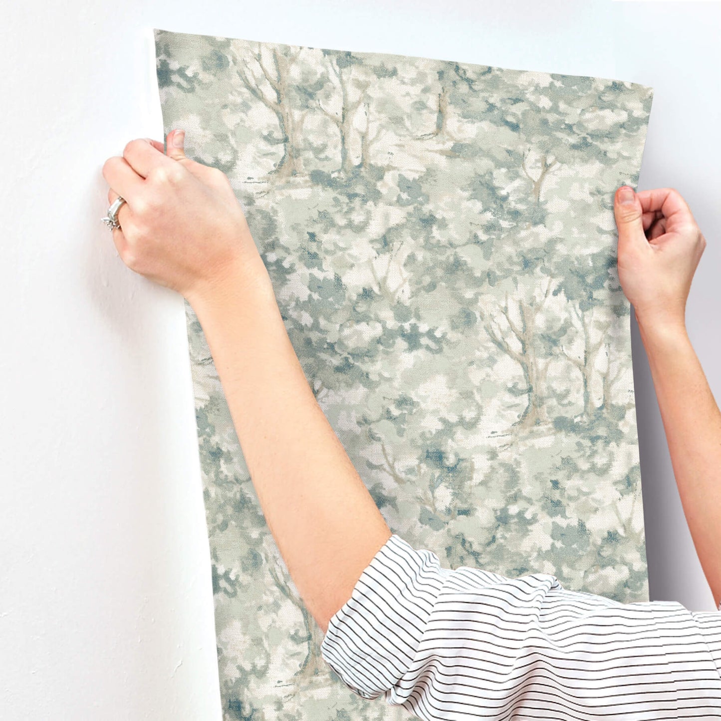 Oak & Moss Thicket Wallpaper
