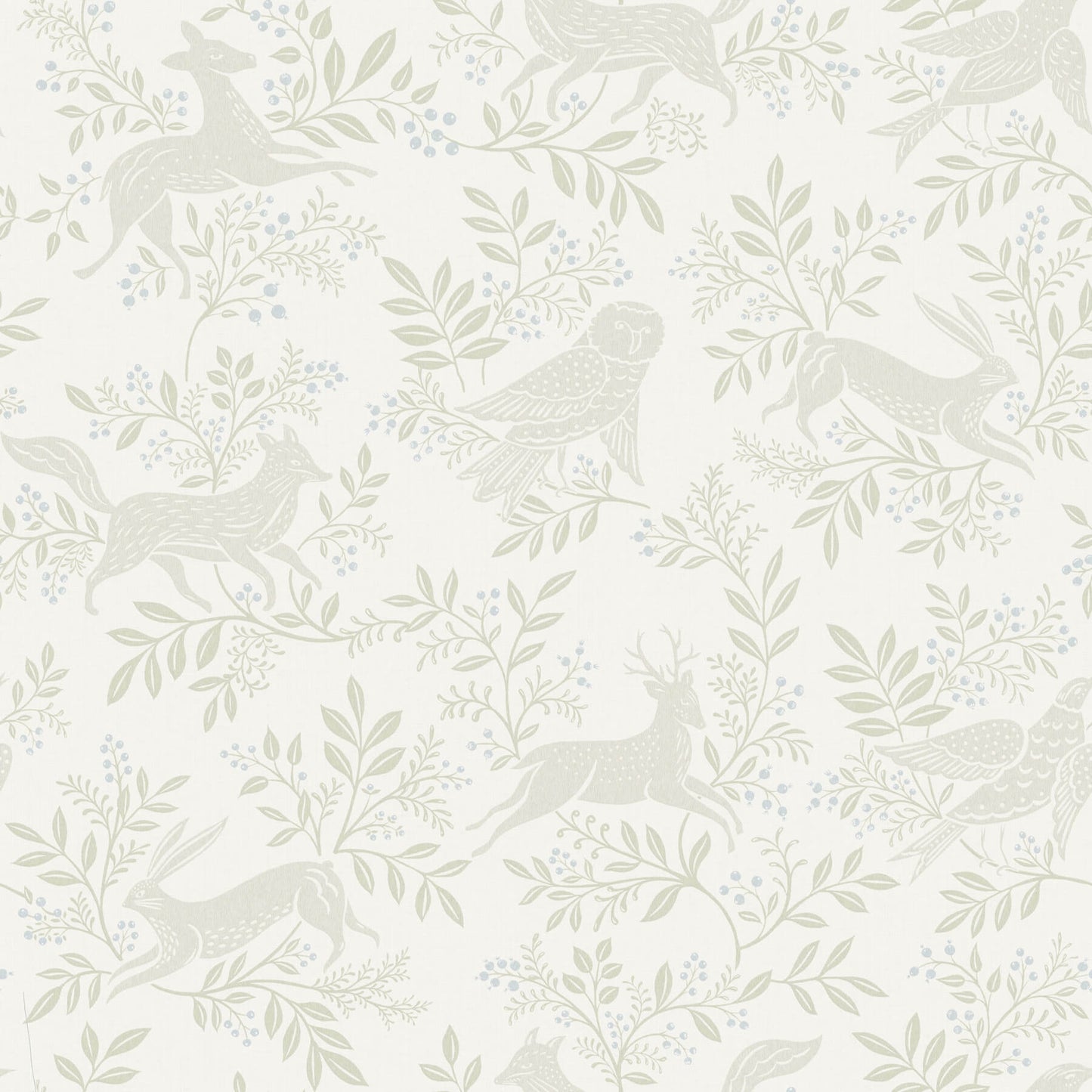 Oak & Moss Revelry Wallpaper