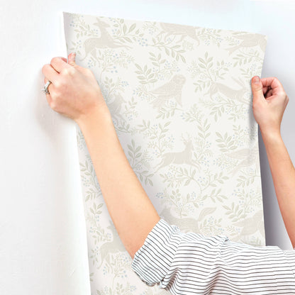 Oak & Moss Revelry Wallpaper