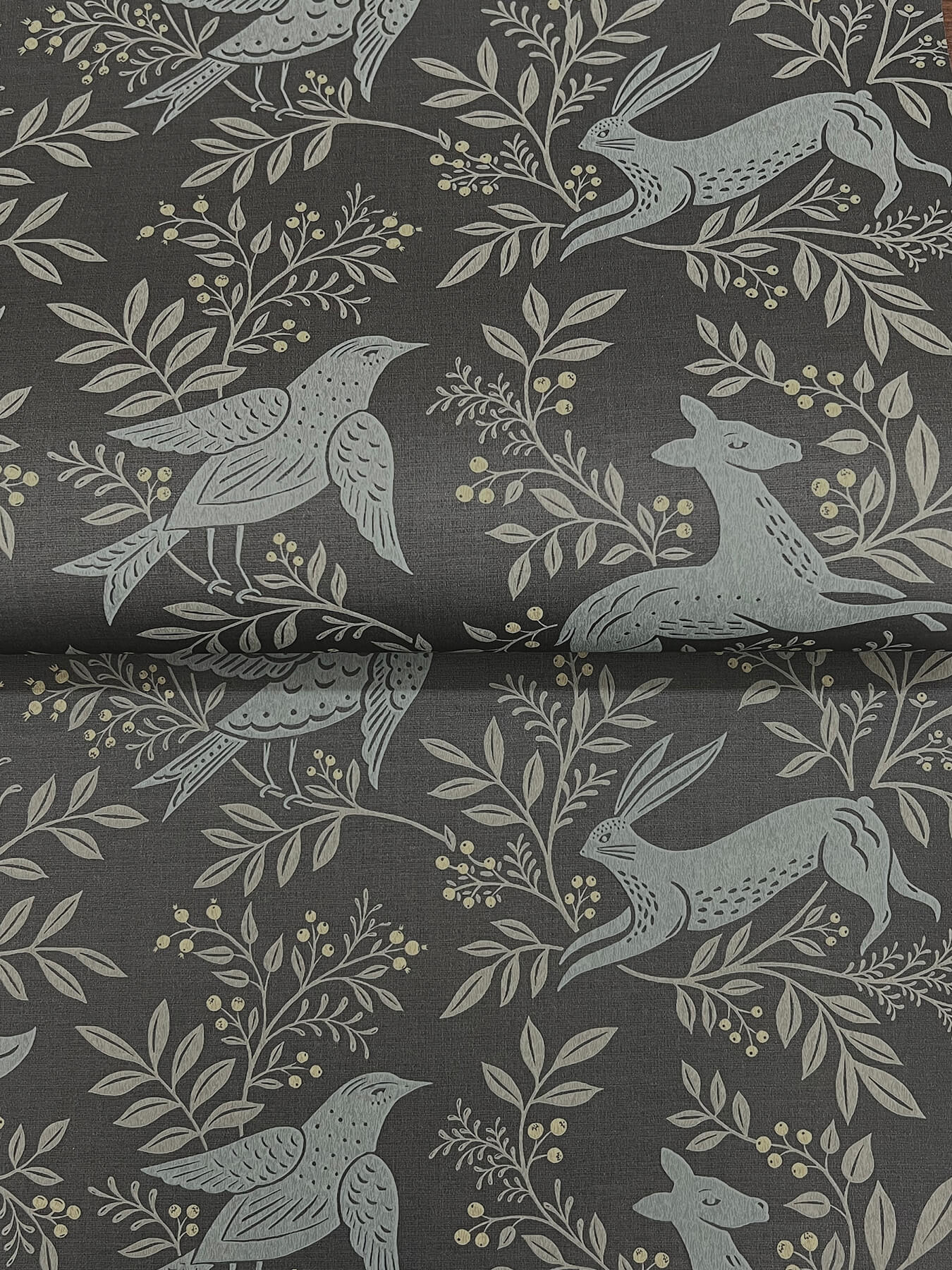 Oak & Moss Revelry Wallpaper