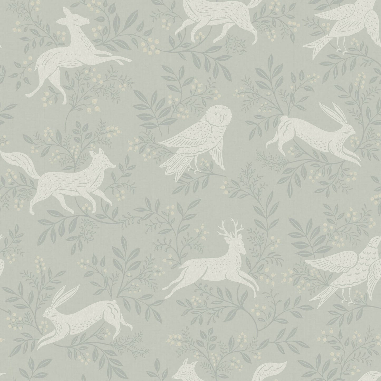 Oak & Moss Revelry Wallpaper