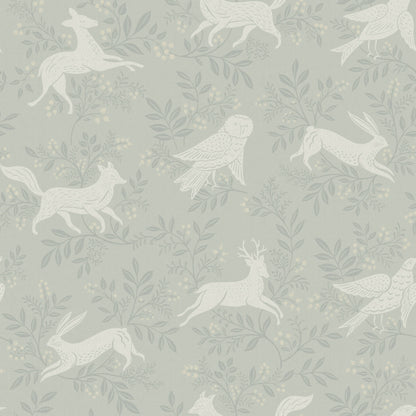 Oak & Moss Revelry Wallpaper