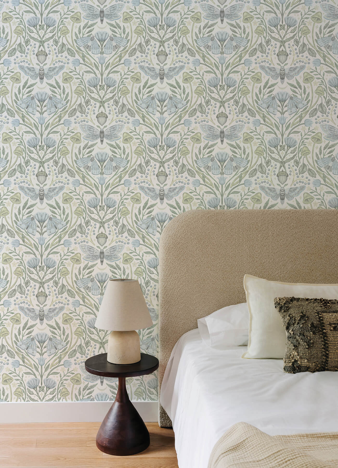 Oak & Moss Mystic Moth Wallpaper